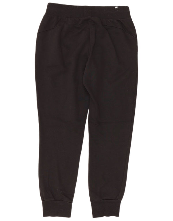 Puma Γυναικεία φόρμα παντελόνι Joggers UK 10 Small Black Cotton