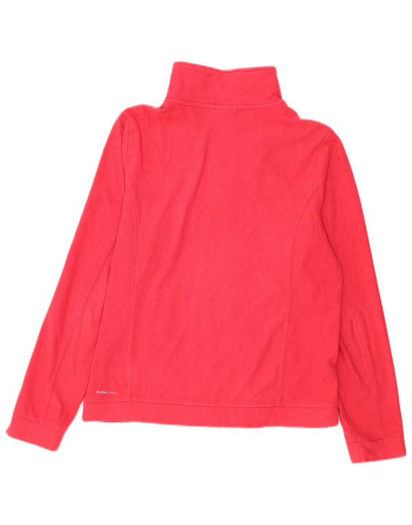 Adidas Γυναικείο Fleece Jacket UK 16 Large Red Polyester
