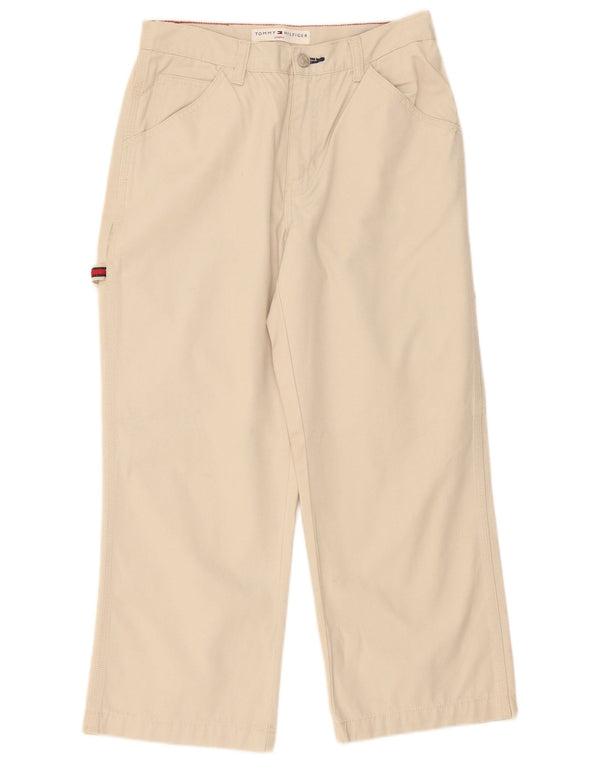 Tommy Hilfiger Γυναικείο Παντελόνι Cargo Cropped US 6 Medium W28 L24 Λευκό