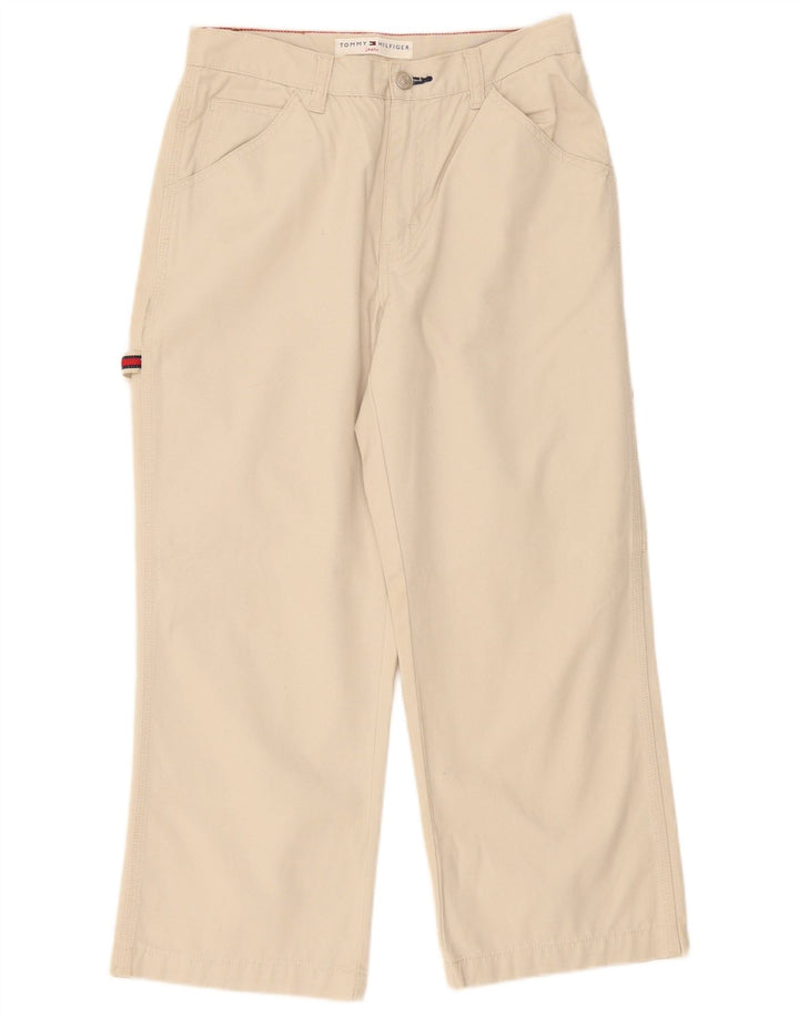 Tommy Hilfiger Γυναικείο Παντελόνι Cargo Cropped US 6 Medium W28 L24 Λευκό