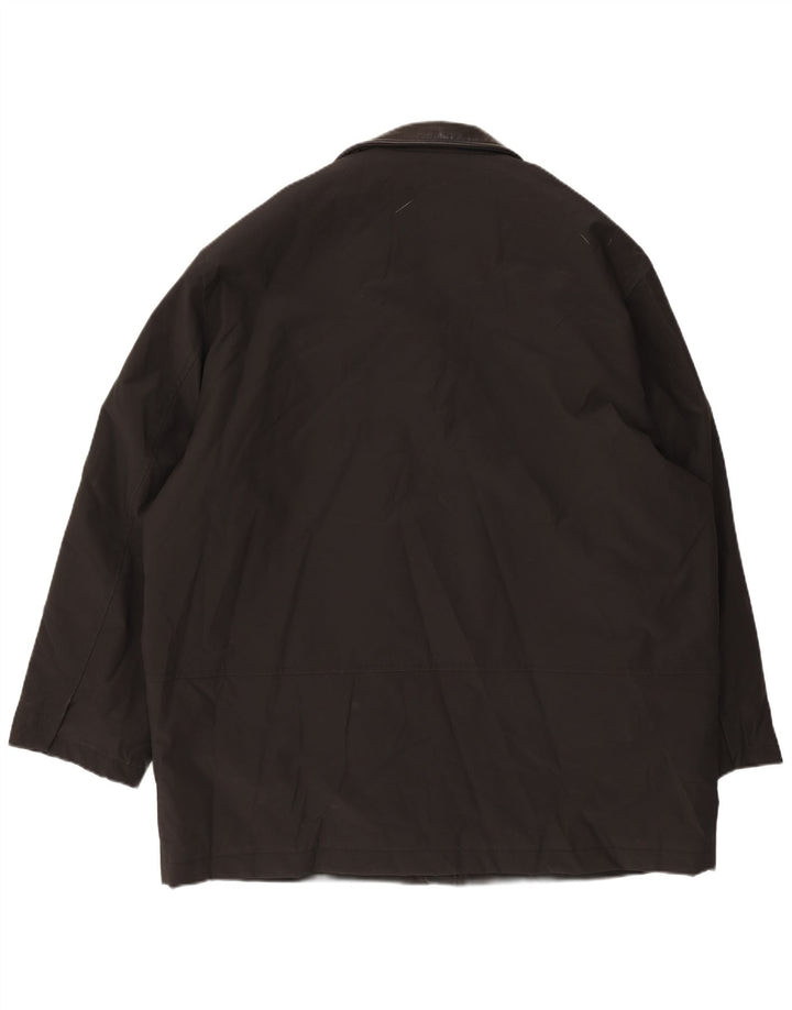 Ανδρικό πανωφόρι Hugo Boss EU 52 XL Μαύρο Polychlorid