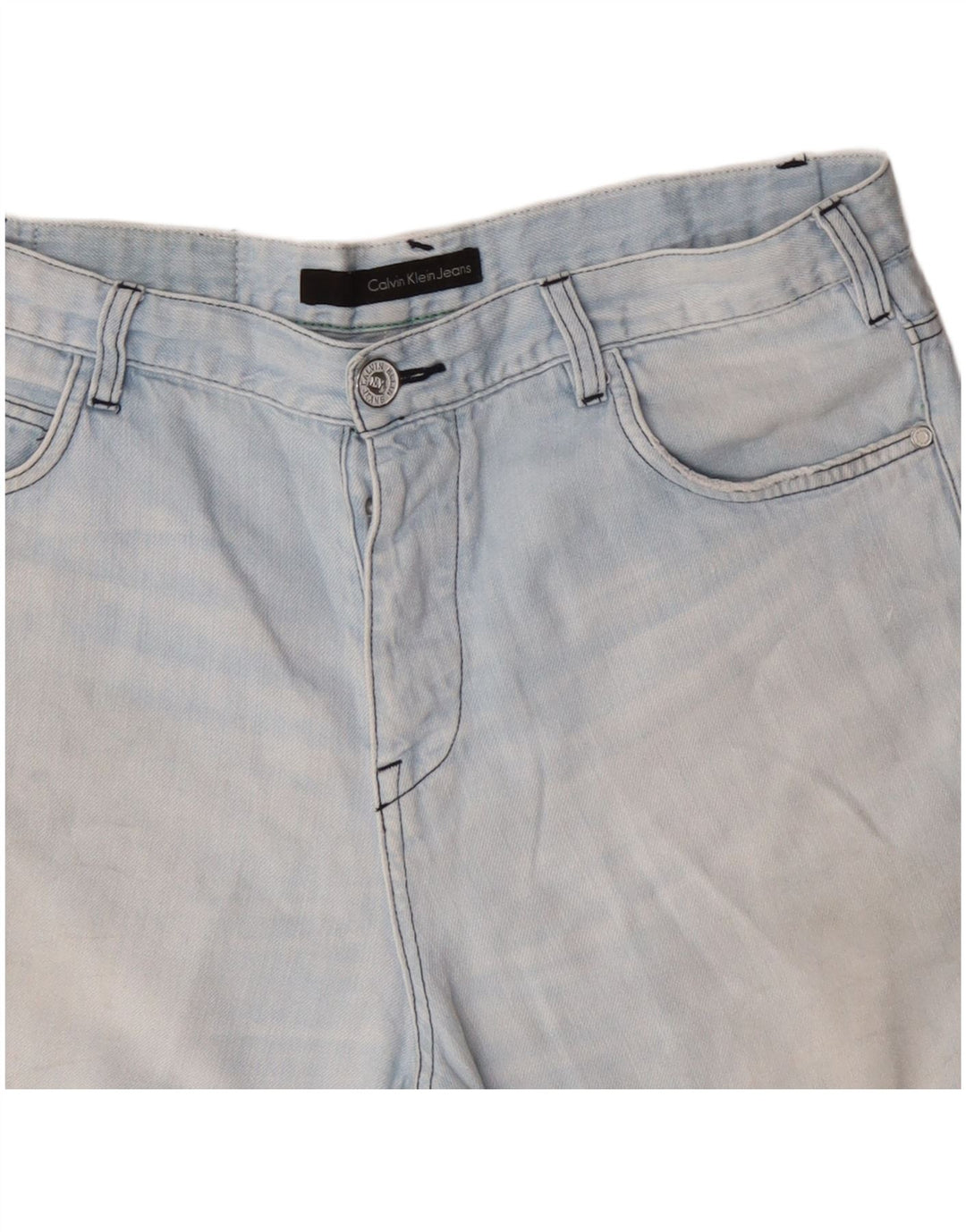 Ανδρικό τζιν σορτς Calvin Klein Distressed W36 Large Blue