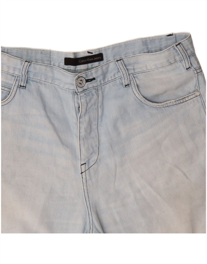 Ανδρικό τζιν σορτς Calvin Klein Distressed W36 Large Blue