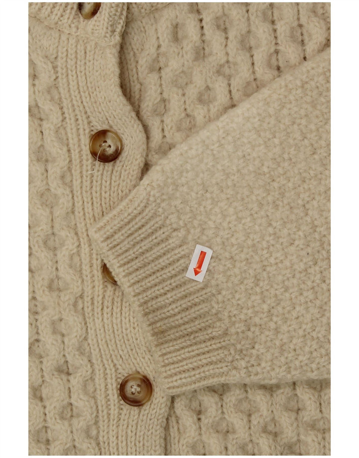 HIGHLAND HOME INDUSTRIES Γυναικεία ζακέτα Crop UK 16 Large Beige