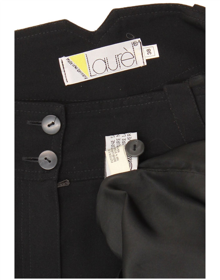 Γυναικεία Μίντι Φούστα LAUREL EU 38 Medium W28 Μαύρη Μάλλινη