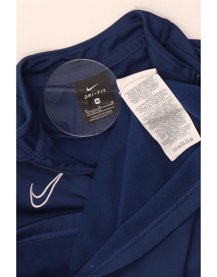 Nike Boys Dri Fit πουλόβερ φόρμα γυμναστικής 10-11 ετών μεσαίου μπλε ναυτικού