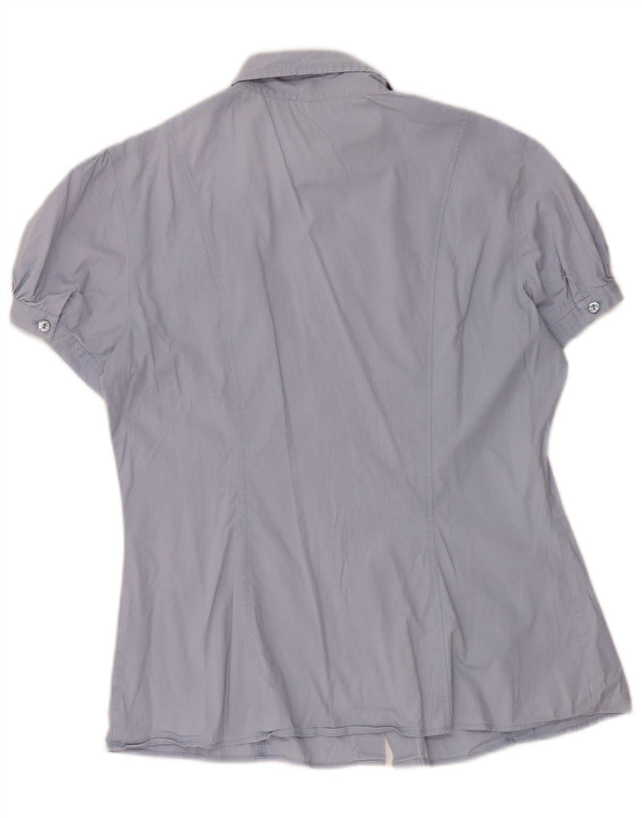 Γυναικείο κοντομάνικο μπλουζάκι Benetton UK 12 Medium Blue