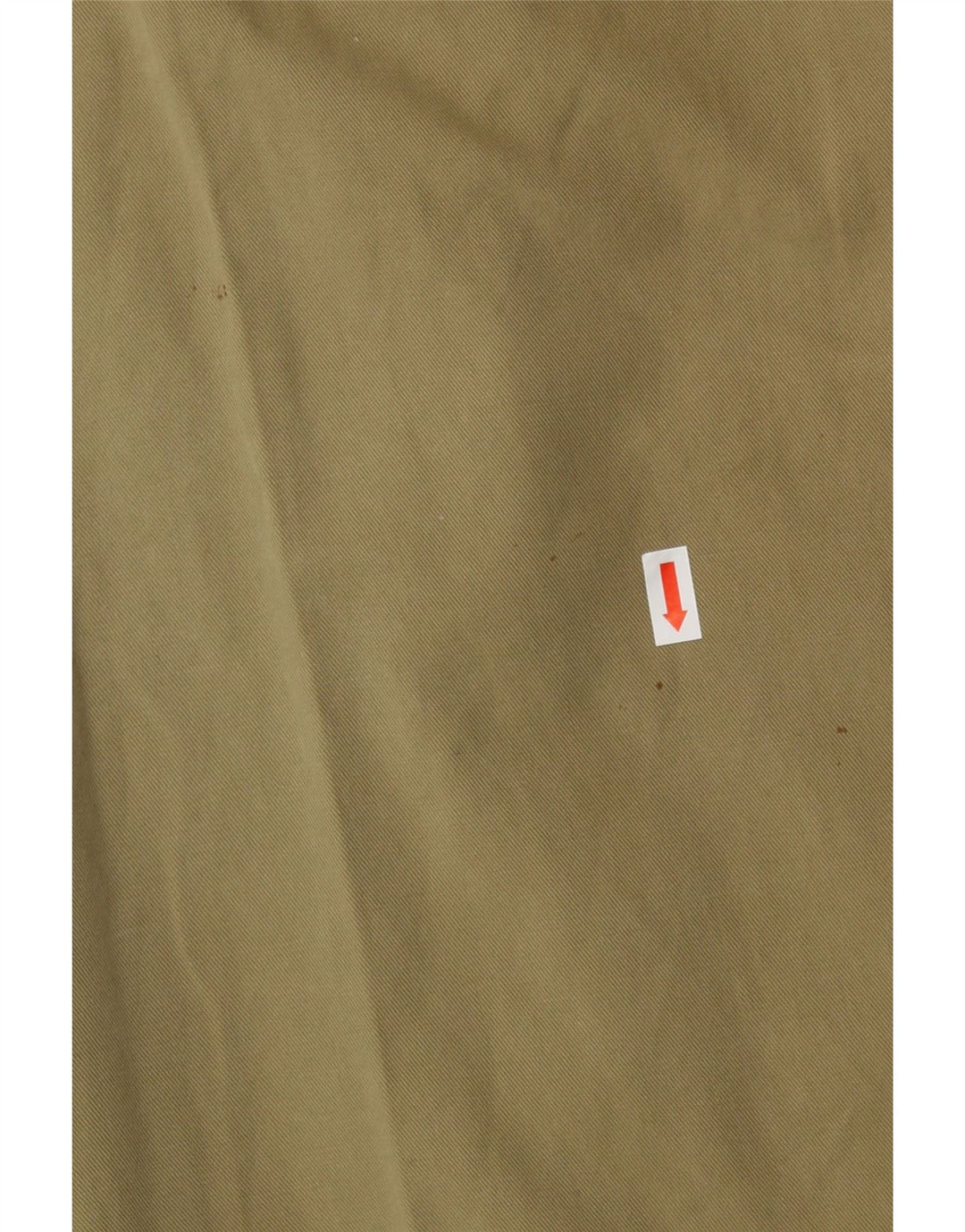 VINTAGE Γυναικείο Σορτς Βερμούδας Cullotes W24 XS Χακί βαμβακερό