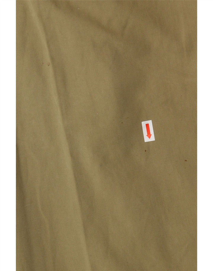 VINTAGE Γυναικείο Σορτς Βερμούδας Cullotes W24 XS Χακί βαμβακερό