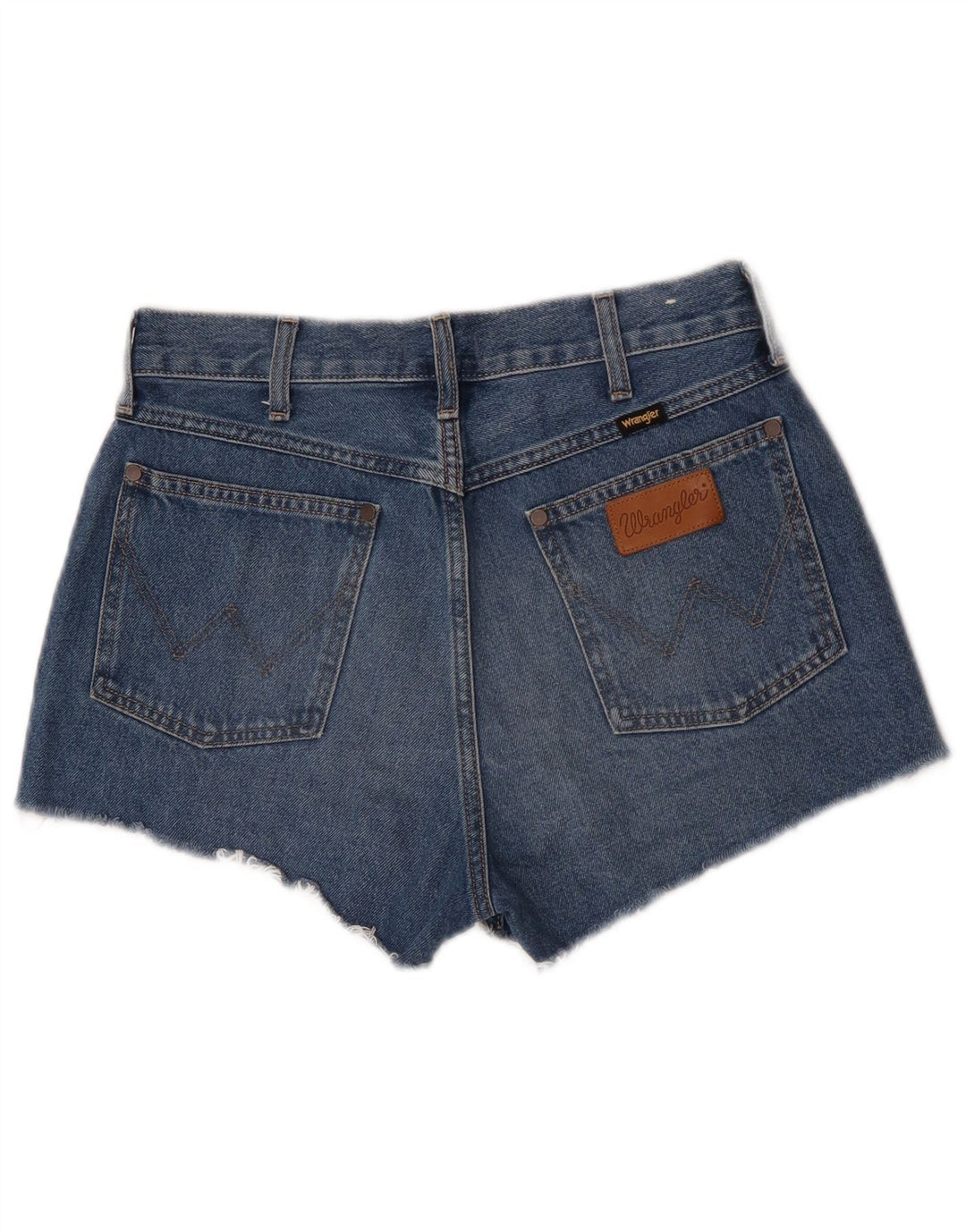 Wrangler Γυναικείο Indigo τζιν σορτς W27 Μικρό μπλε βαμβακερό