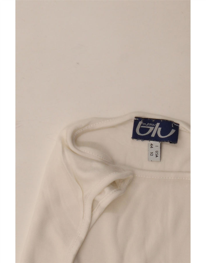 Byblos Γυναικείο Γιλέκο Τοπ IT 44 Μεσαίο Λευκό