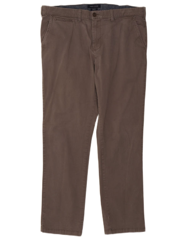 TOMMY HILFIGER Ανδρικό παντελόνι Chino Slim Fit W38 L29 Γκρι βαμβακερό