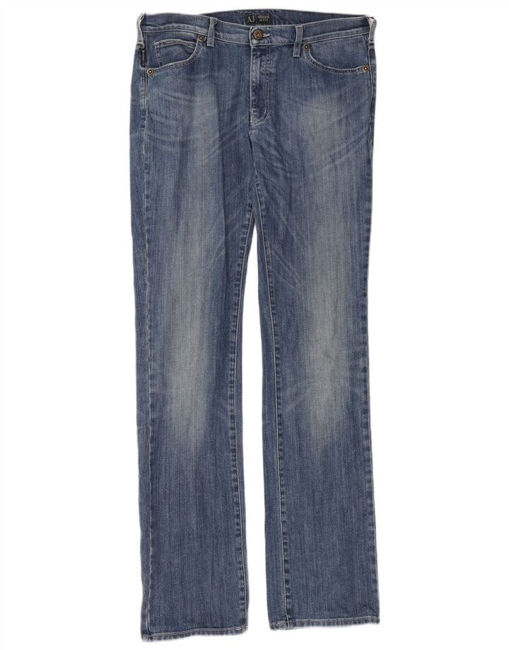 Armani Ανδρικό τζιν ίσιο W33 L35 Μπλε βαμβακερό