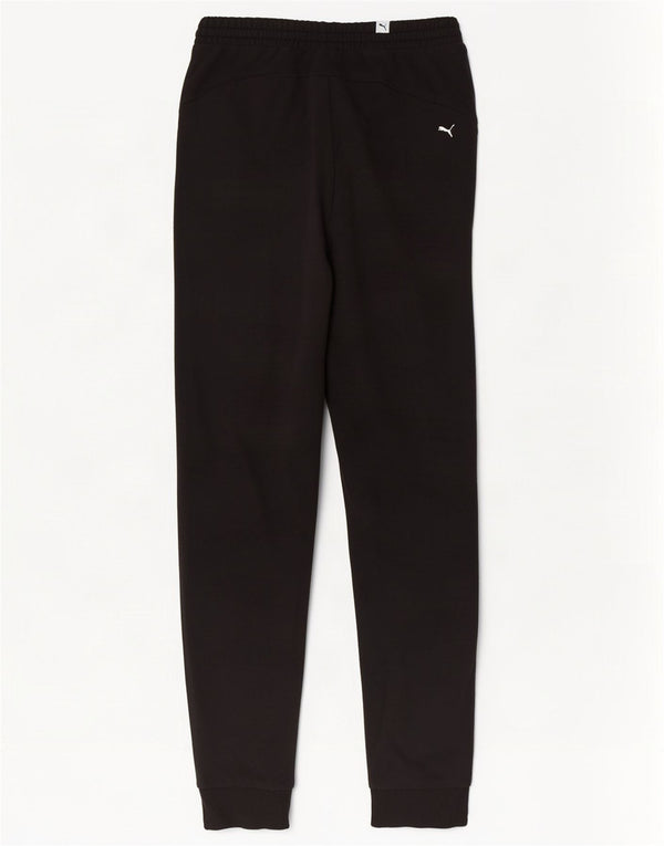 Puma Γυναικεία φόρμα παντελόνι Joggers UK 8 Small Black Cotton