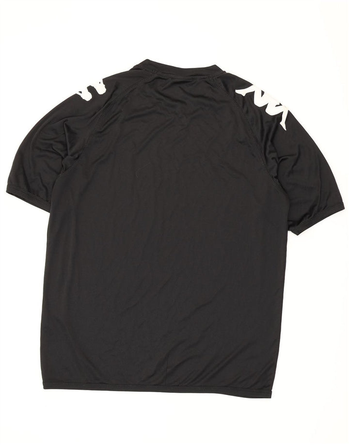 Ανδρικό γραφικό T-Shirt Kappa Top XL Μαύρο