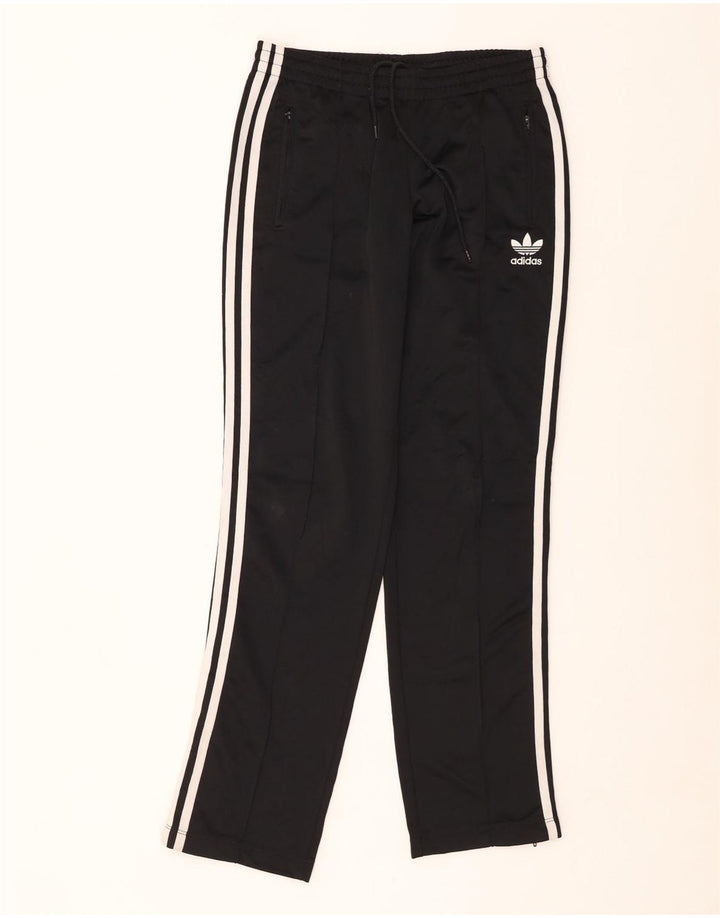 Γυναικεία αθλητική φόρμα ADIDAS Παντελόνι UK 8 Small Black Polyester