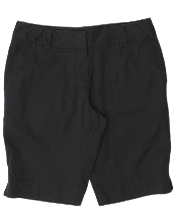 Γυναικείο σορτς Chino ADIDAS Climalite UK 6 XS W30 μαύρο πολυεστέρα