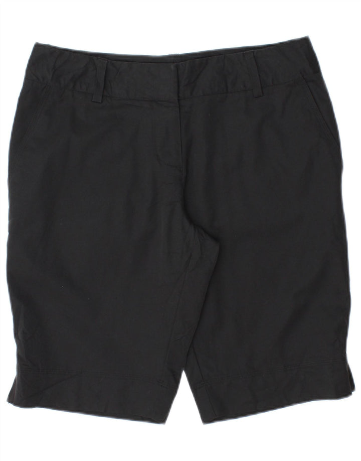 Γυναικείο σορτς Chino ADIDAS Climalite UK 6 XS W30 μαύρο πολυεστέρα