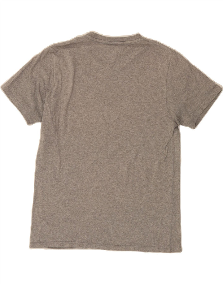 LEVI'S Womens Graphic T-Shirt Top UK 6 XS Grey Vintage Levi's and Second-Hand Levi's from Messina Hembry 