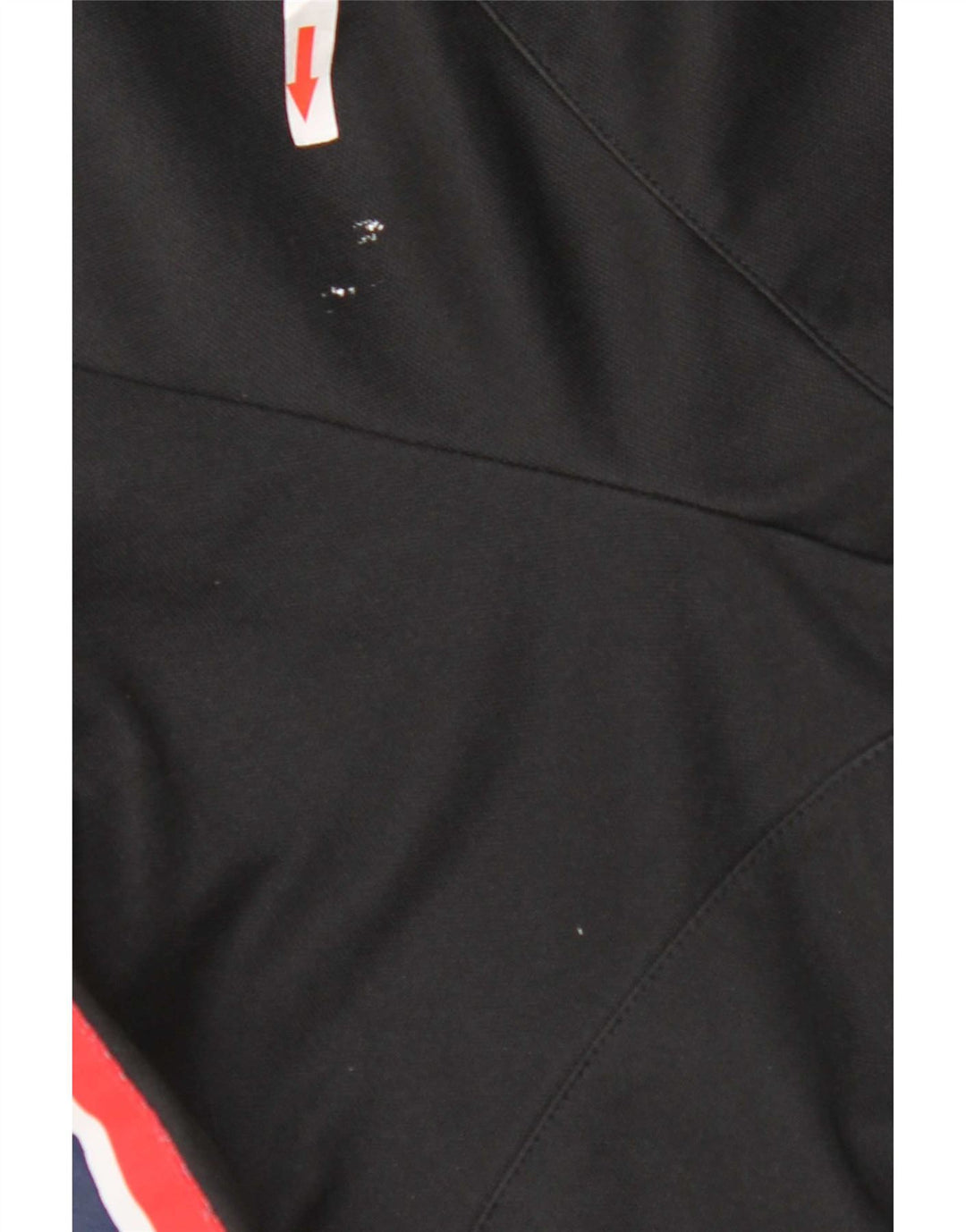 Ανδρική φόρμα φόρμας Reebok με γραφικό φόρμα Top Jacket μεγάλο μαύρο χρώμα, βαμβακερό