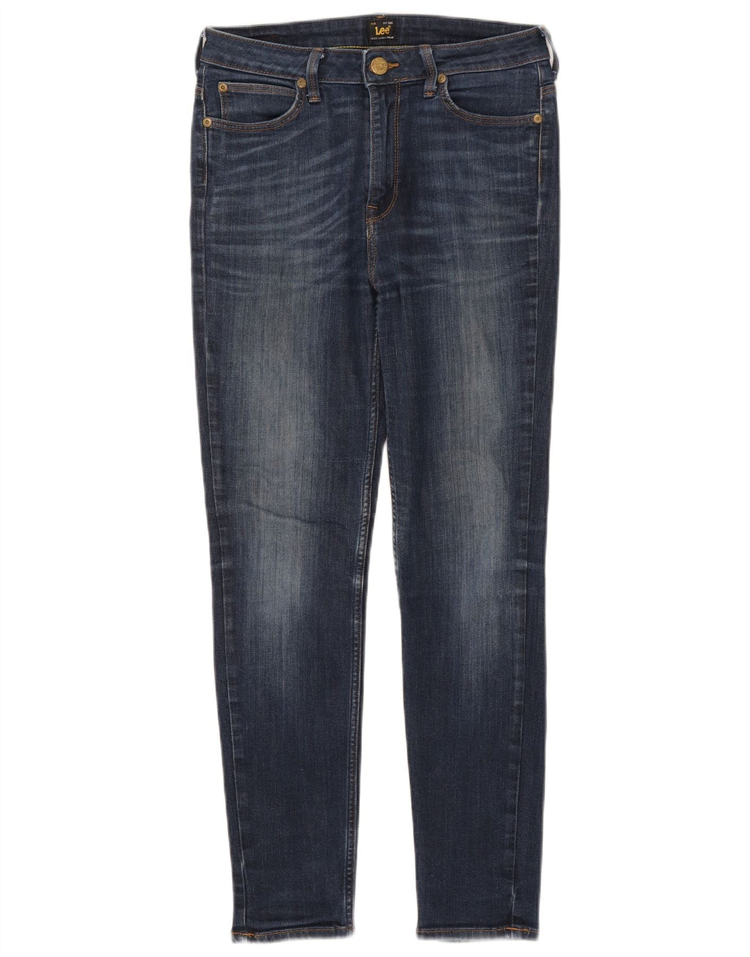 Lee Γυναικείο Skinny Jeans W30 L27 Μπλε βαμβακερό