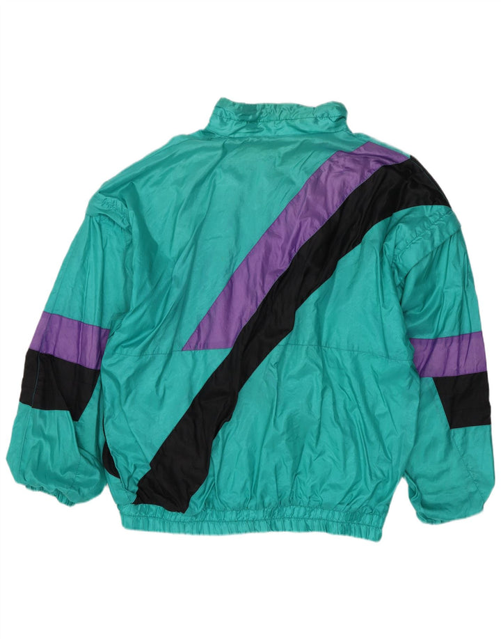 Ανδρική φόρμα Vintage Top Jacket Large Green Colourblock Polyamide