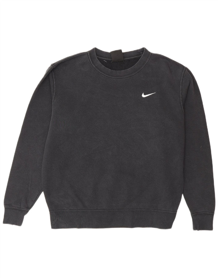 Ανδρικό φούτερ Nike Jumper, μεσαίο μαύρο βαμβακερό