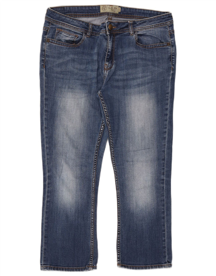 FAT FACE Γυναικείο Capri Jeans UK 14 Large W32 L23 Blue