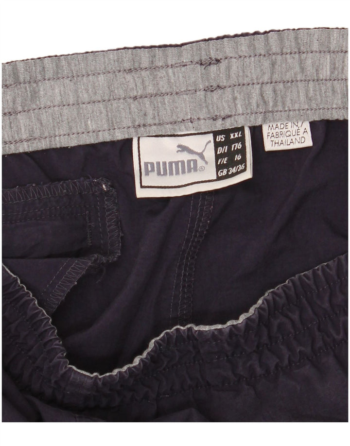 Ανδρική φόρμα Puma Παντελόνι 2XL Navy Blue