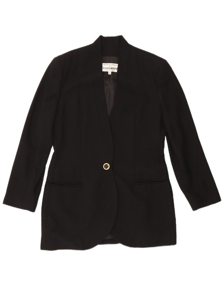 Vintage Γυναικείο Μπουφάν Blazer IT 44 Μεσαίο Μαύρο