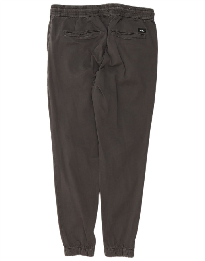 Zara Ανδρικό παντελόνι Joggers Chino Medium W32 L28 Γκρι βαμβακερό