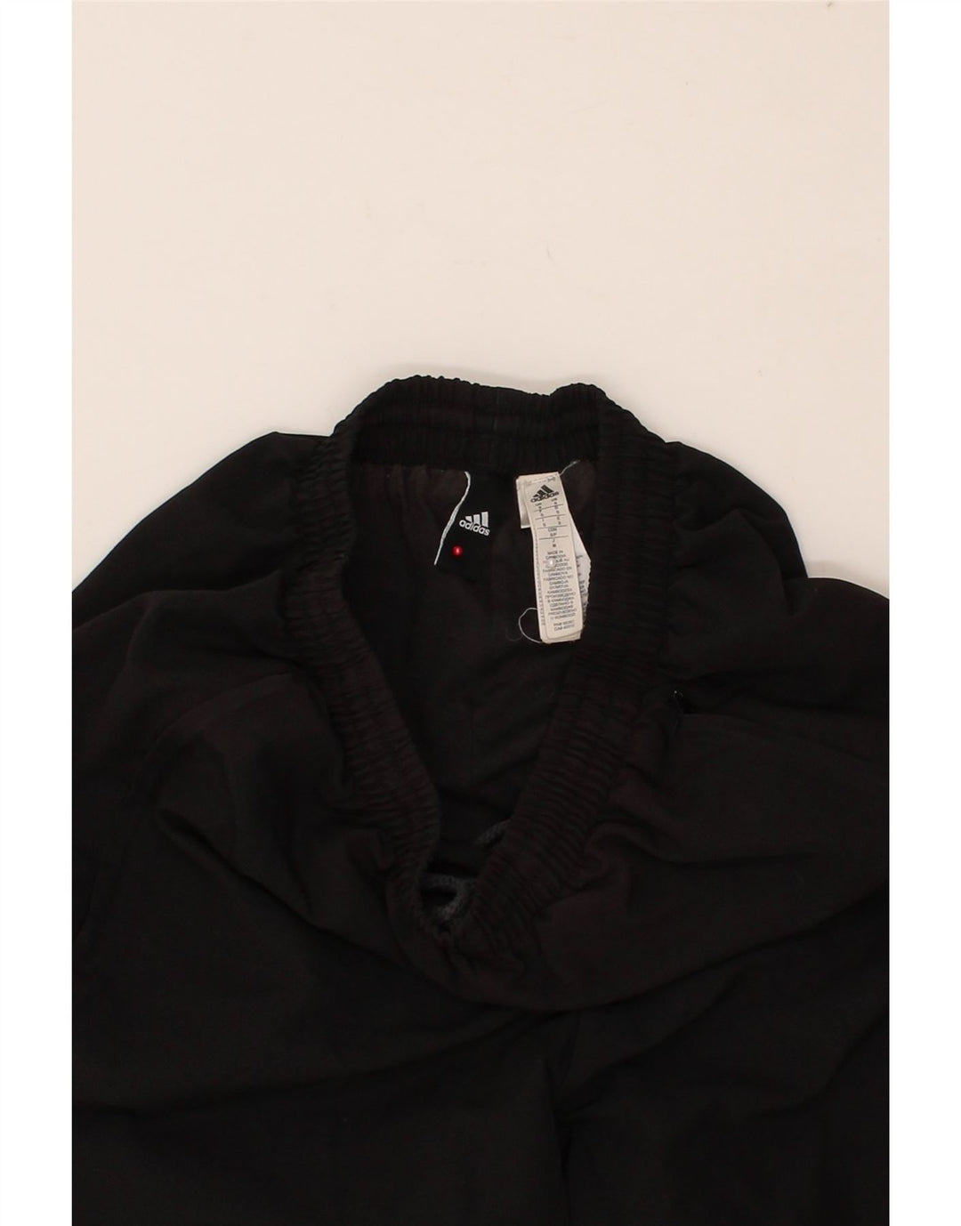 ADIDAS Mens Tracksuit Trousers Joggers Small Black Polyester Vintage Adidas and Second-Hand Adidas from Messina Hembry 