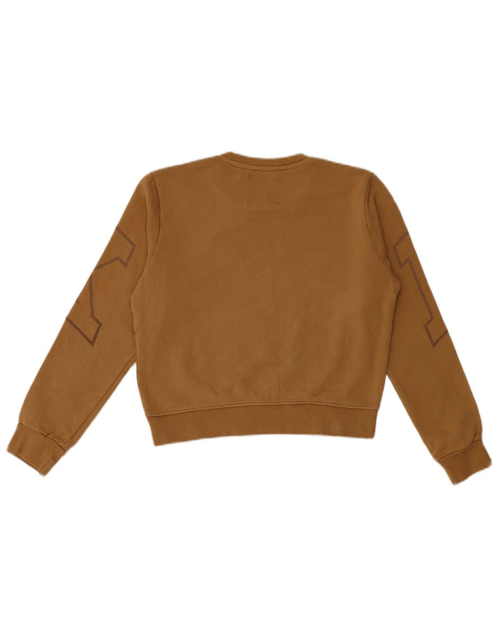 Γυναικείο Φούτερ Pyrex Graphic Jumper UK 6 XS Καφέ Βαμβακερό
