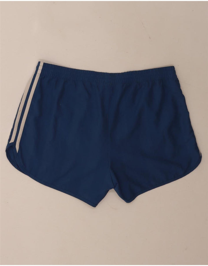 Ανδρικό αθλητικό σορτς Adidas μεγάλο μπλε πολυεστέρα