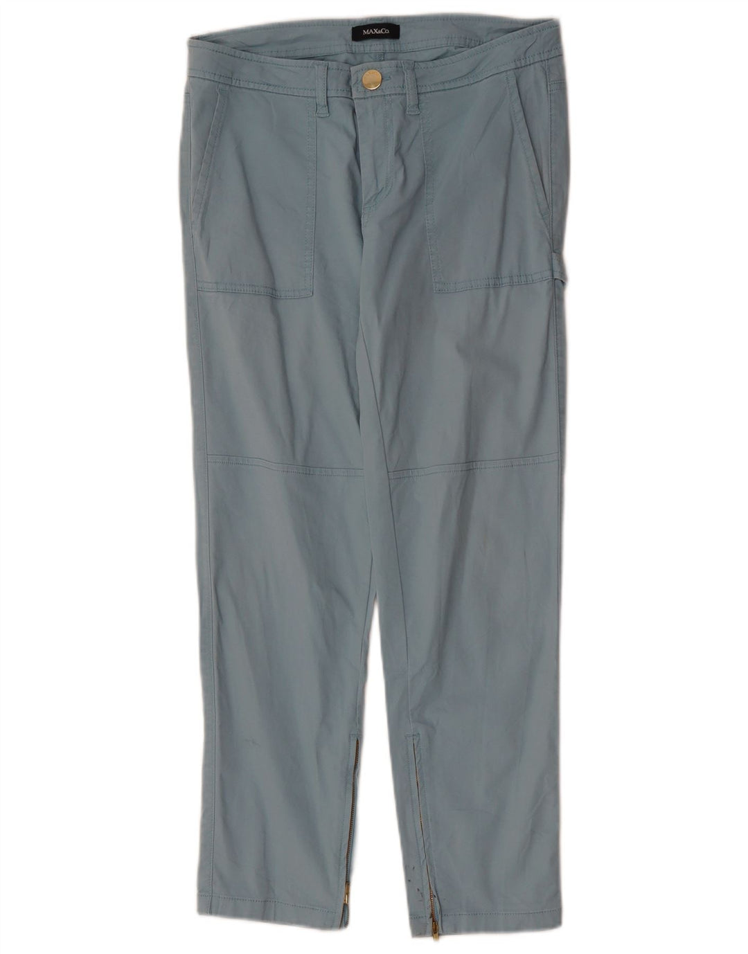 MAX & CO. Γυναικείο ίσιο παντελόνι Chino W30 L26 Μπλε