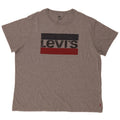 Ανδρικό γραφικό T-Shirt Levi's Top 2XL Γκρι