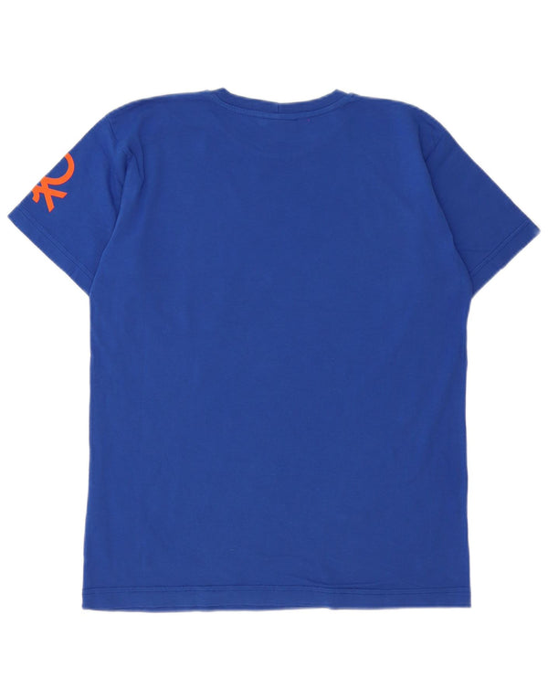 Μπλουζάκι Benetton Boys Disney Graphic T-Shirt 11-12 ετών 2XL μπλε βαμβακερό