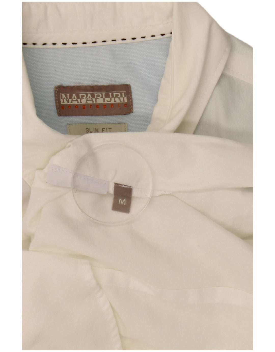Ανδρικό πουκάμισο Napapijri Slim Fit Medium White