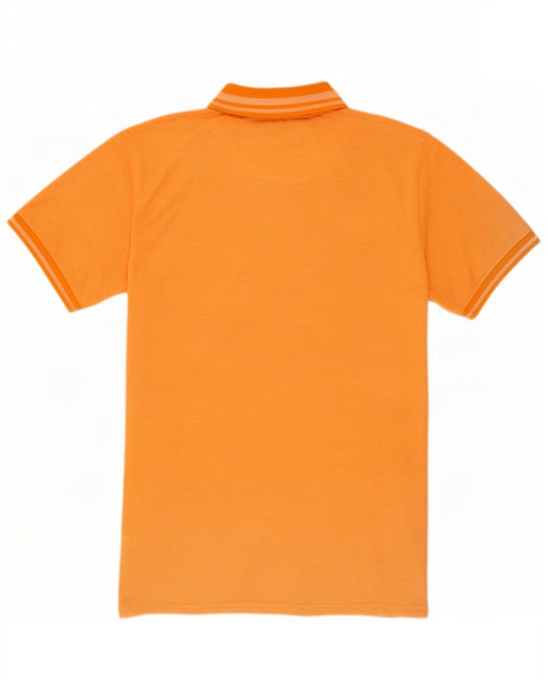 Ανδρικό πουκάμισο πόλο Lyle & Scott 2XL πορτοκαλί βαμβακερό