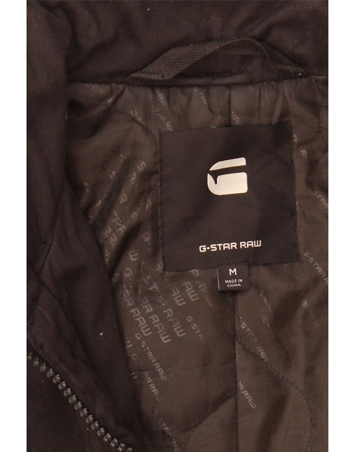 Ανδρικό πανωφόρι G-Star UK 38 Medium Black Polyester