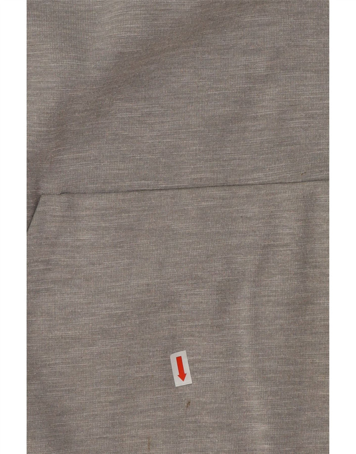 ADIDAS Mens Sweatshirt Jumper Small Grey Flecked Polyester