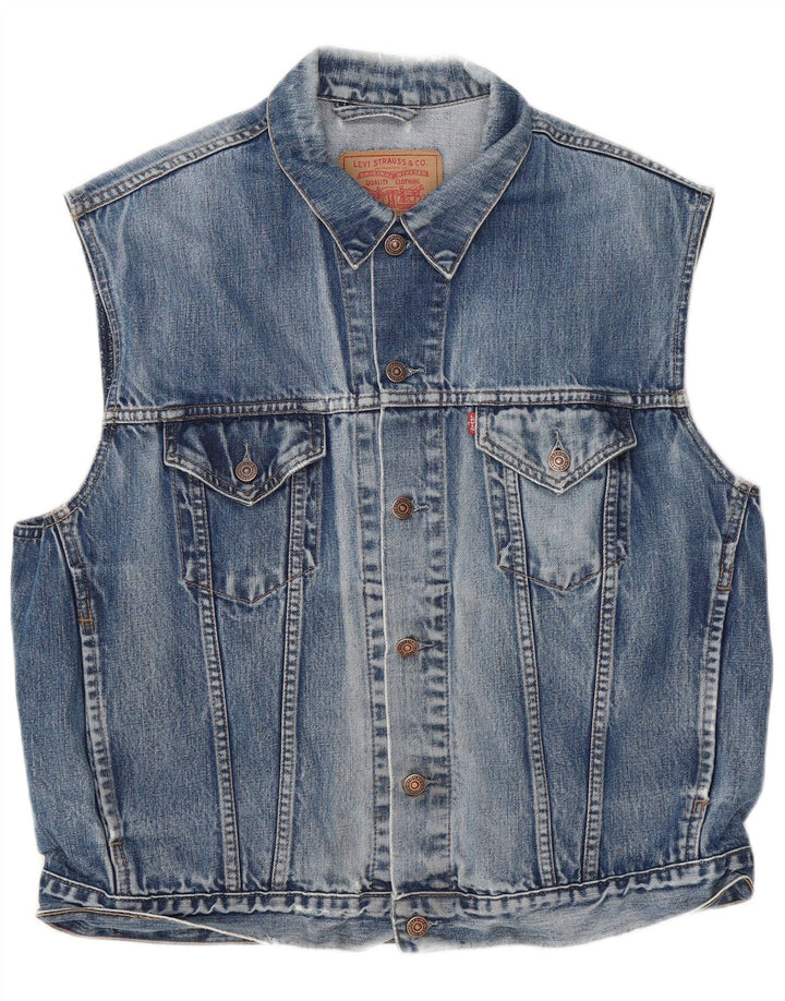 Ανδρικό τζιν Levi's Gilet UK 42 XL Blue