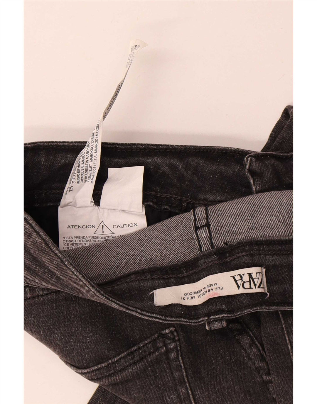 Zara Ανδρικό Slim Jeans EU 40 Medium W31 L28 Γκρι βαμβακερό