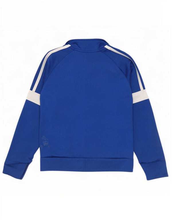 Adidas Boys αθλητική φόρμα Adidas Top Jacket 5-6 Years Blue Colourblock Polyester
