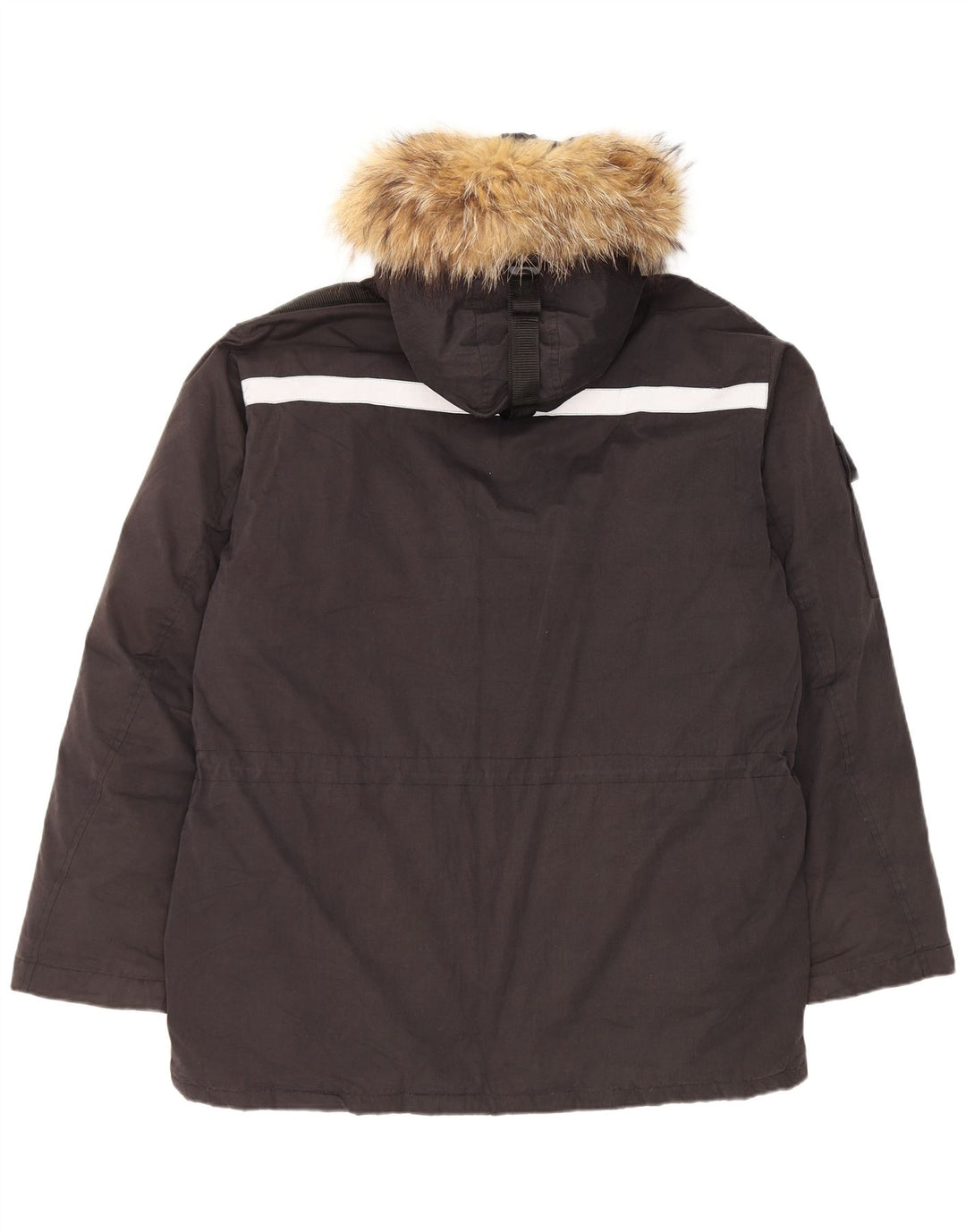 Ανδρικό μπουφάν με κουκούλα Dolomite UK 42 XL μαύρο νάιλον