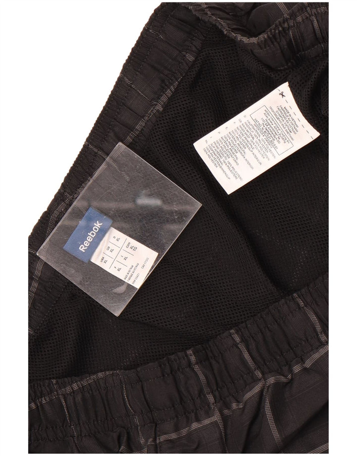 Ανδρικό αθλητικό σορτς Reebok XL μαύρο Check Polyester