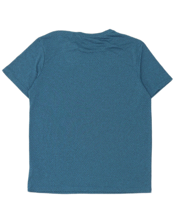 Ανδρικό T-Shirt Fila Top Πολυεστέρας μεσαίου μπλε με στίγματα