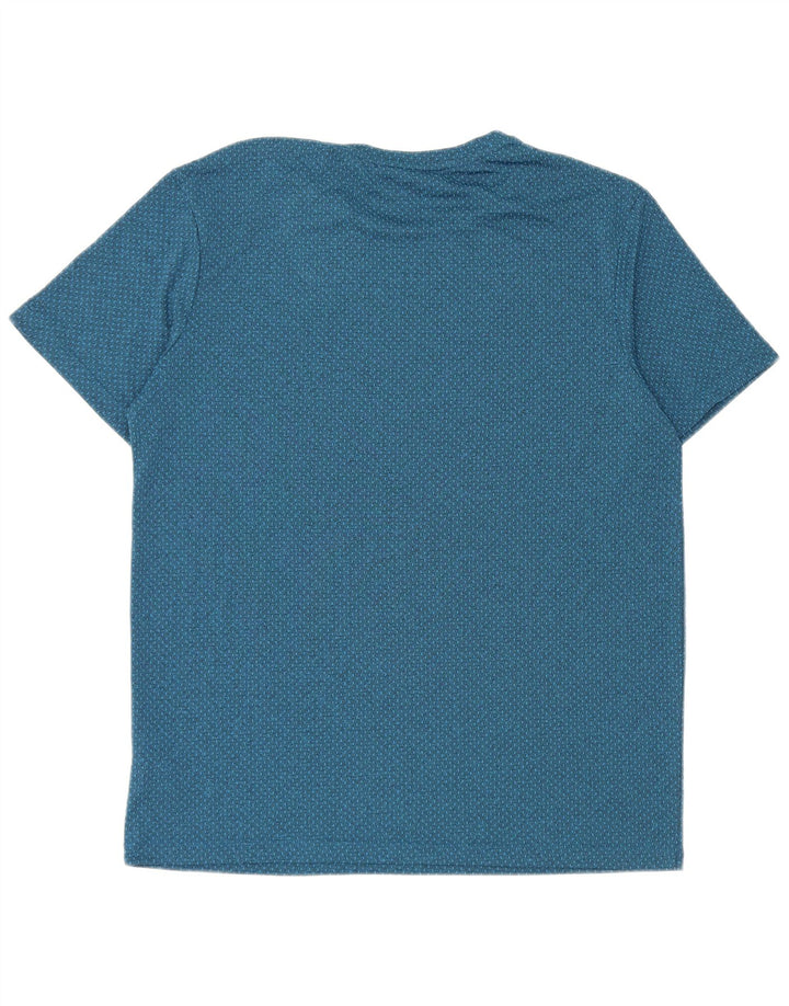 Ανδρικό T-Shirt Fila Top Πολυεστέρας μεσαίου μπλε με στίγματα