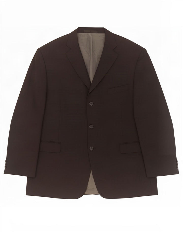 Marks & Spencer Ανδρικό μπουφάν blazer UK 48 2XL μαύρο πολυεστέρα