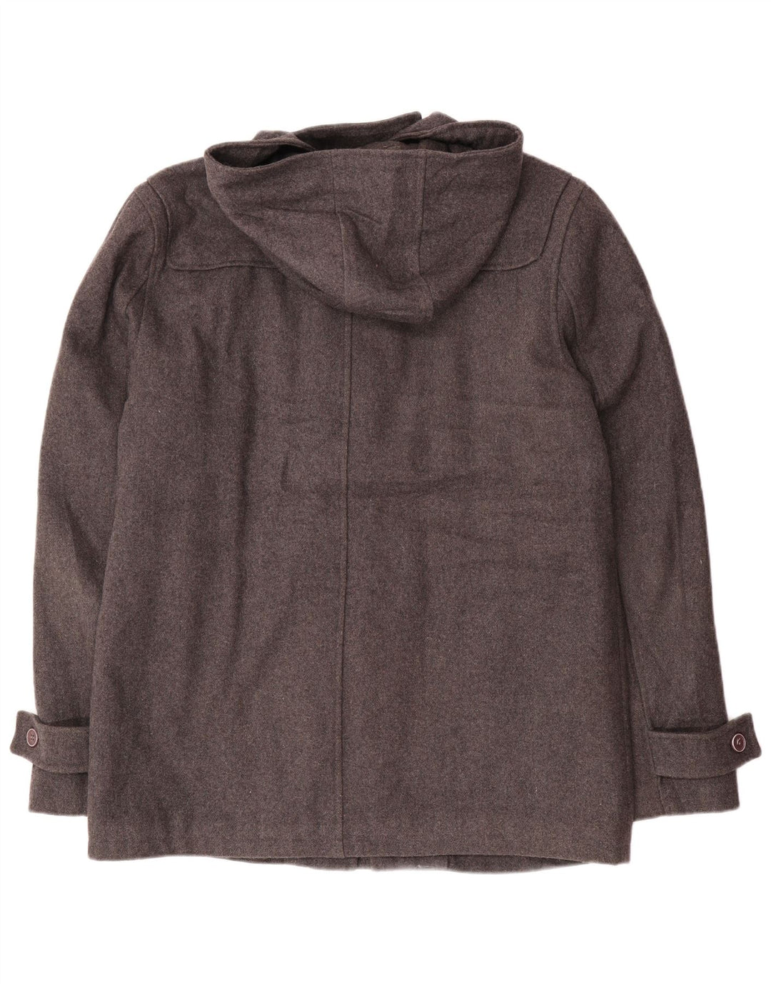 Vintage Ανδρικό παλτό Duffle με κουκούλα UK 44 2XL Γκρι
